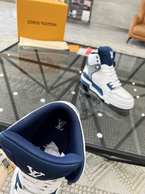 ルイヴィトン靴側面デザイン